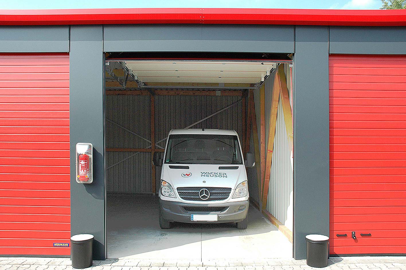Weseler Großgarage im Detail