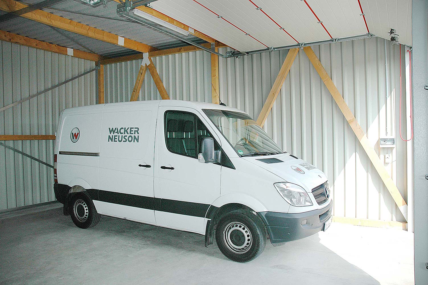 Weseler Großgarage im Detail