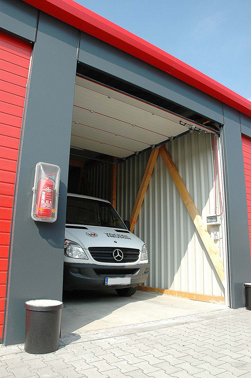 Weseler Großgarage im Detail