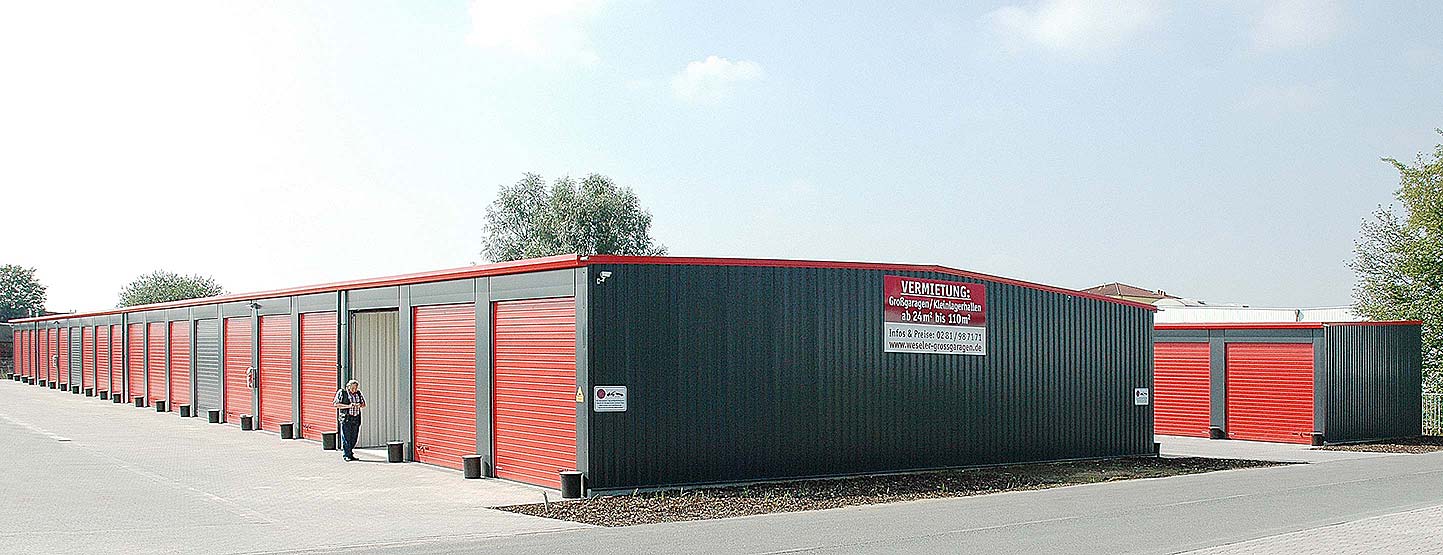 Weseler Großgarage im Detail