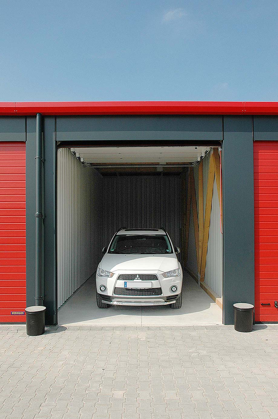 Weseler Großgarage im Detail