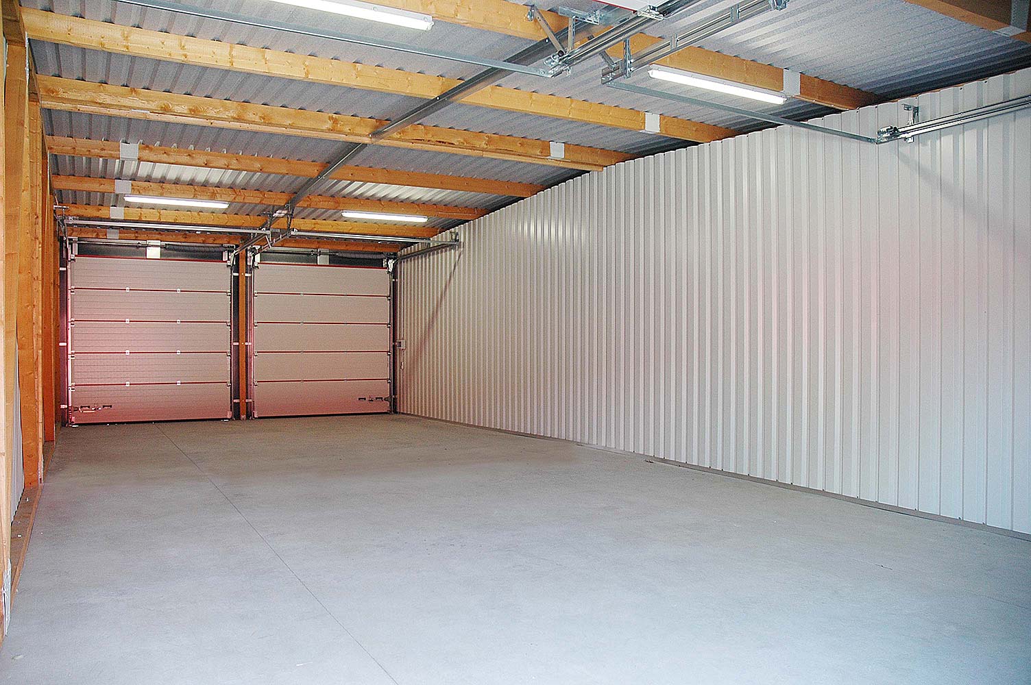 Weseler Großgarage im Detail