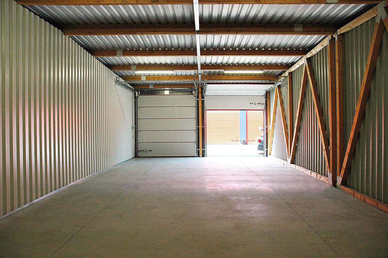 Weseler Großgarage im Detail