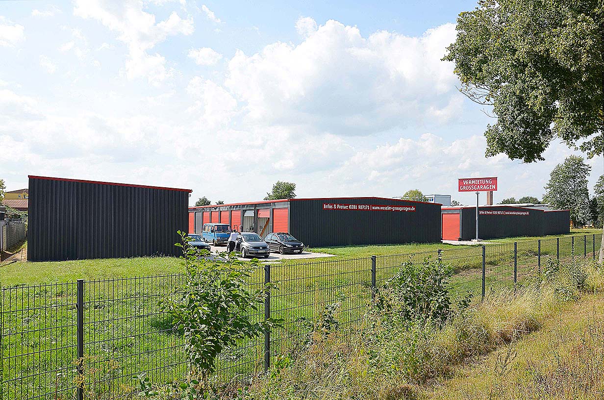Weseler Großgarage im Detail