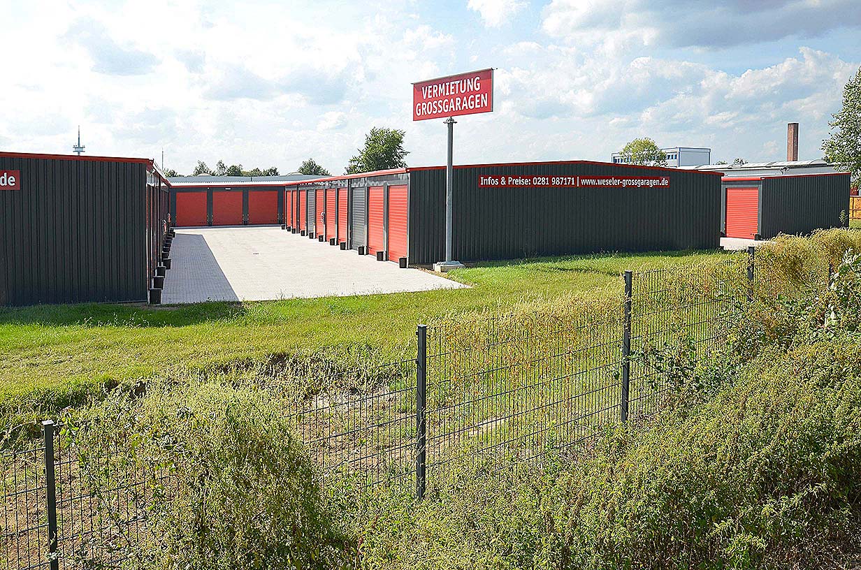 Weseler Großgarage im Detail